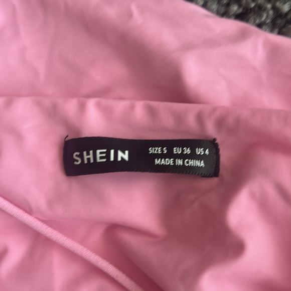 SHEIN Orange and Pink One Piece - Picture 5 of 10